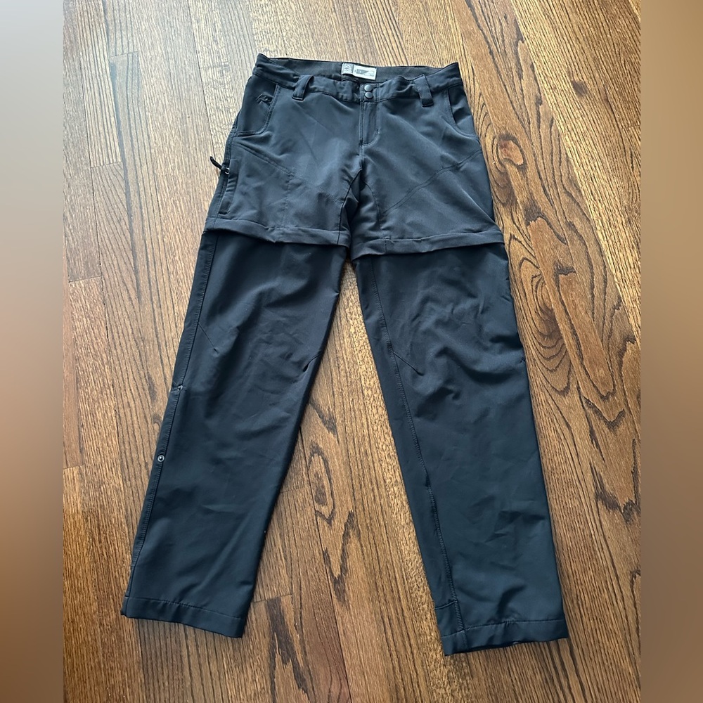 Alpine black Design Zip Off Pants size 6